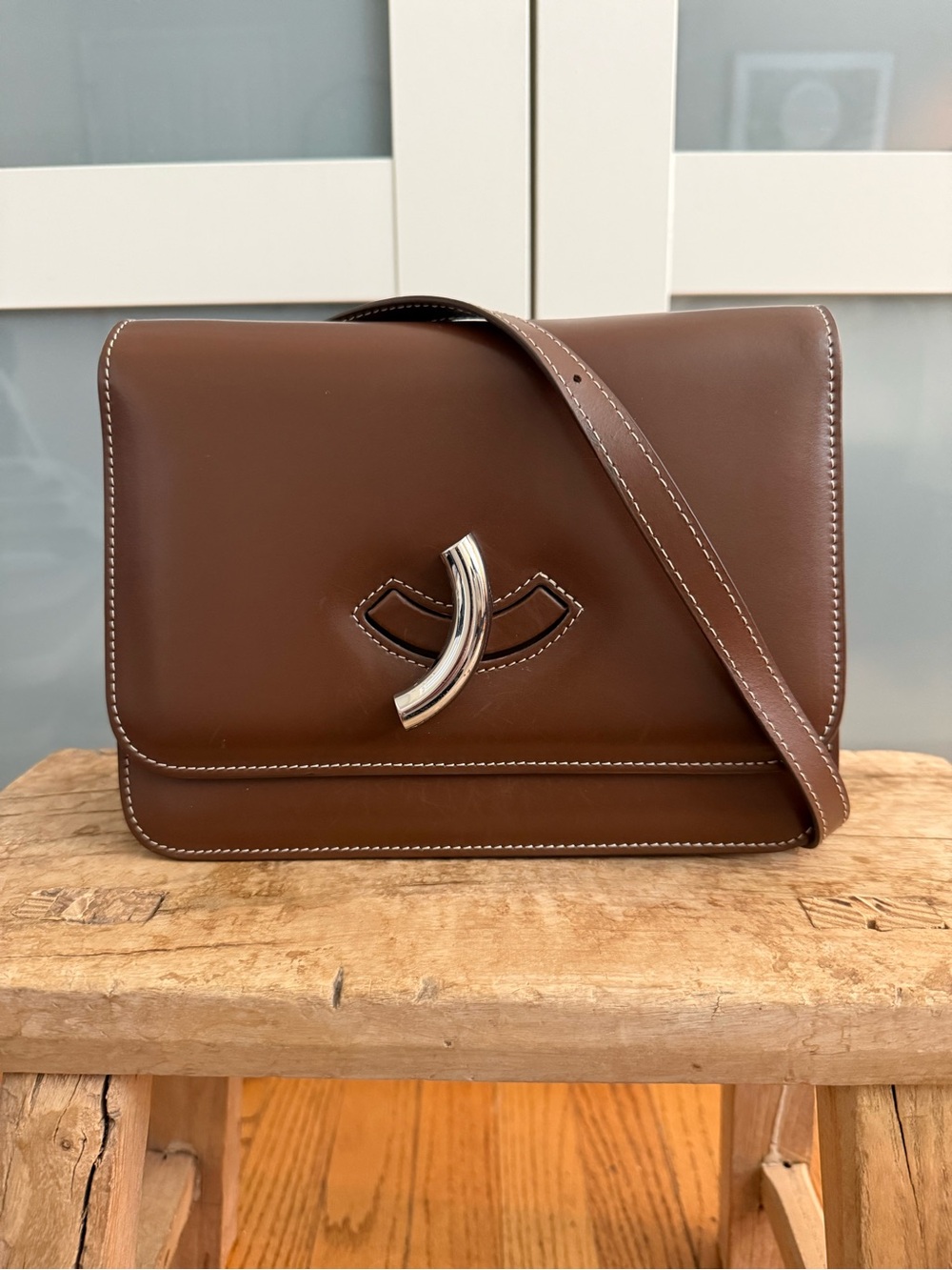 Little Liffner Maccheroni Bag in Chocolate